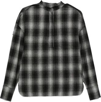 Iro Natte Checked Top