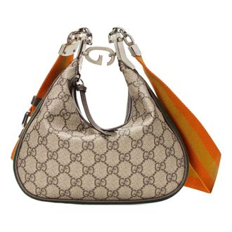 Gucci (WMNS) Gucci Attache Small Shoulder Bag Beige Yellow 699409-96GRN-4091
