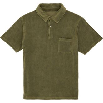 Fortela Missourim Terry Cloth Short Sleeve Polo in Mlt at Nordstrom, Size Xx-Large Eu