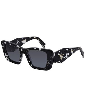 Prada Womens Pr08ys 51Mm Polarized Sunglasses