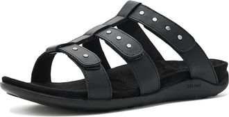 Strive Footwear Biarritz Womens Sandals Black II : 10 M, Leather