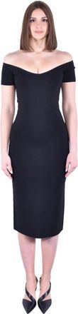 Max Mara Midi Kokerjurk met Bustier Lijfje - Dames - Casual kleedjes - Zwart - S - Kleedjes