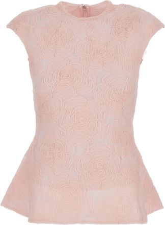 Rotate Sleeveless Mesh Top