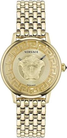 Versace Medusa Alchemy - Dames - Horloges - Geel - ONE Size - Accessoires