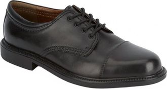 Dockers Mens Gordon Leather Dress Casual Cap Toe Oxford Shoe In Black