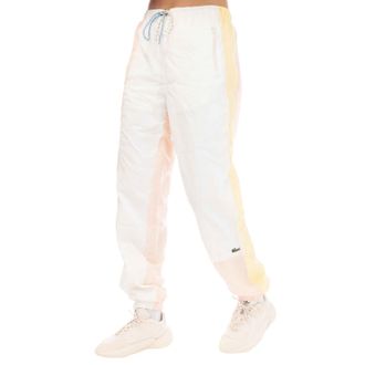 Lacoste Slanke joggingbroek met kleurblokken voor dames (Wit)