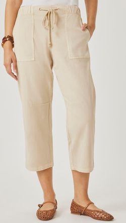 Splendid Regina Crop Pants in Light Fawn Beige at Nordstrom, Size X-Small