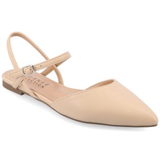 Journee Collection Women & apos;s SuperNatural Shades Narrow Width Martine Flats