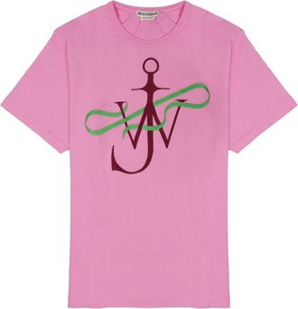 J.W.Anderson Relaxed-Fit Short-Sleeve Graphic Cotton T-Shirt
