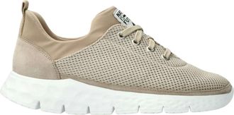 Mephisto Wing Sneaker - Dames - Schoenen - Beige - Maat: 38 EU Velours
