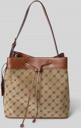 Mango Handtasche mit Schulterriemen Modell DENIZ in Hellbraun, Gr&ouml;&szlig;e 1