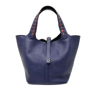 Herm&egrave;s Tweedehands Epsom Tressage Picotin Lock 22