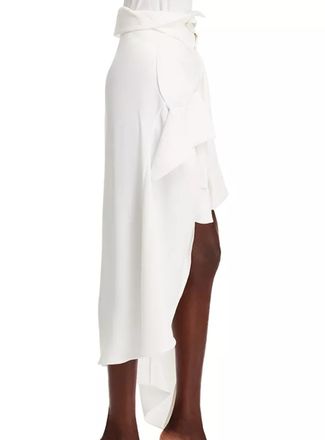 A.W.A.K.E. A.W.A.K.E. Mode Deconstructed Sleeve Belt Skirt Size L