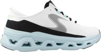 Skechers Glide Step Hardloopschoenen - Heren - Sneakers - Wit - 41 EU - Schoenen