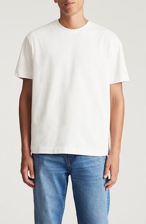Mavi Relaxed Fit Cotton T-Shirt in Antique White at Nordstrom, Size X-Large