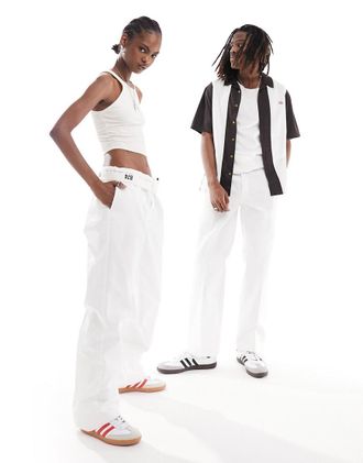 Dickies 874 - Pantaloni chino dritti bianchi-Bianco