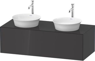 Duravit Tulip Blanco, Mueble De Pared, Ancho 1300 X Fondo 550mm, - Duravit
