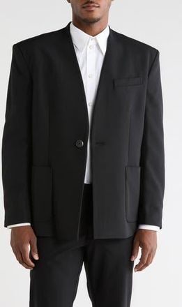 Helmut Lang Shawl Collar Sport Coat in Black at Nordstrom Rack, Size 38 Regular