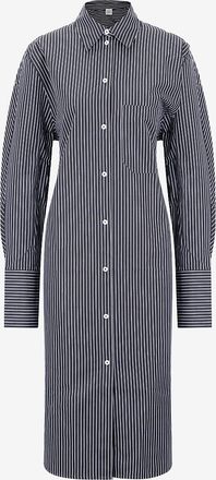 Toteme Gestreiftes Baumwoll-Hemdkleid Kimono Sleeve