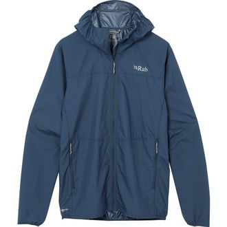 RAB Windgather Hooded Jacket - Mens in Tempest Blue at Nordstrom, Size X-Large