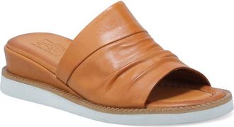 Miz Mooz Erin Platform Wedge Slide Sandal in Brandy at Nordstrom, Size 10.5-11Us