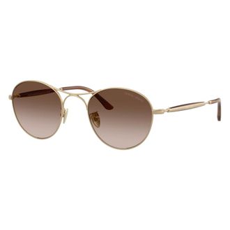 Giorgio Armani Sunglasses, male, Brown, Size: 50 MM Sunglasses