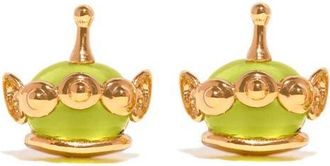 Girls Crew Pixar Toy Story Alien Stud Earrings in Gold at Nordstrom