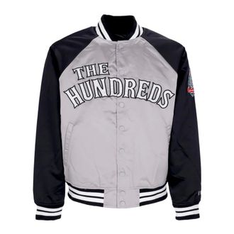 The Hundreds Heren, Jassen, Grijs, Maat: XL Nylon