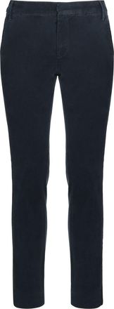 Frame Denim Mens Slim Fit Chino Trousers - Dark Blue Lyocell - Size 29 (Waist)