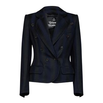 Vivienne Westwood Jassen, Dames, Blauw, M, Wol, Vivienne Westwood Jassen