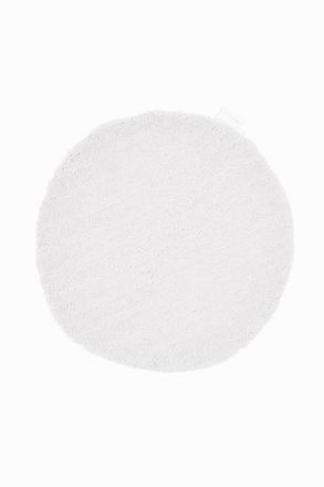 Tom Tailor Alfombra de ba&ntilde;o tejida a mano de poli&eacute;ster - blanco 70x120 cm