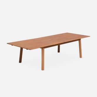 Sweeek Mesa De Jard&iacute;n De Madera Extensible, 10-12 Plazas