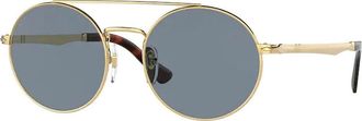 Persol PO2496S 515/56 Mens Sunglasses Gold Size 50