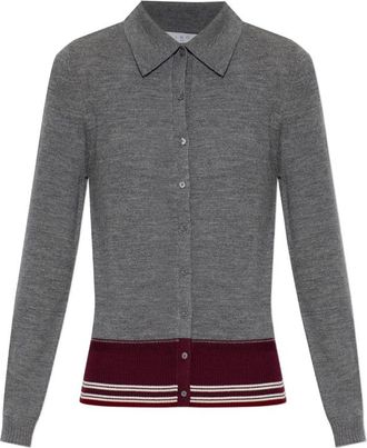 Iro Miel Striped-trim Button-down Shirt