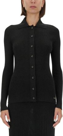 Kiton Cardigan - Dames - Vesten - Zwart - S - Truien & Vesten