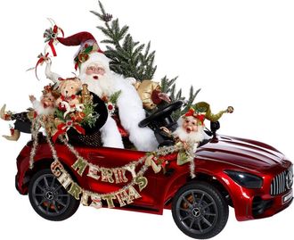 Mark Roberts Santas Hot Rod in Red at Nordstrom