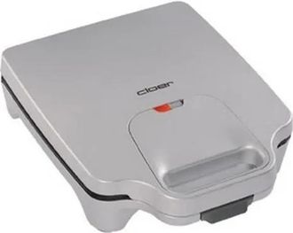 Cloer 6269 M&aacute;quina Para S&aacute;ndwiches Dorados Plateada 1800 Vatios