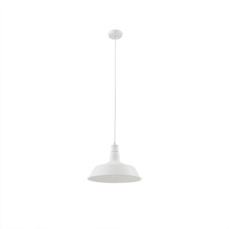 Lindby L&aacute;mpara Colgante laylan En Blanco De Metal - Lindby