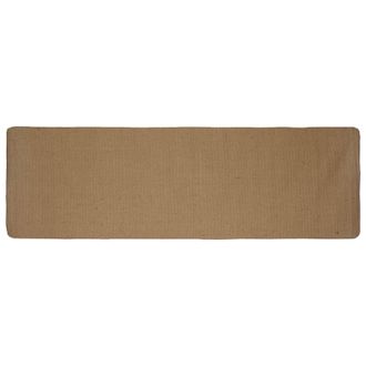 vidaXL Alfombra De &Aacute;rea Marr&oacute;n Claro 80 X 200 Cm Yute Vidaxl