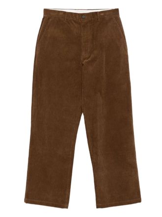 Dunst corduroy straight-leg trousers - men - Fabric - L - Brown