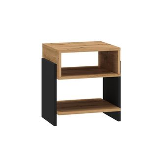 Petits Meubles Mesita de noche estratificado marr&oacute;n