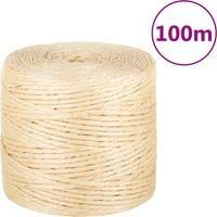 OEM Cuerda 100% Sisal De 4 Mm Y 100 M - Crezuo