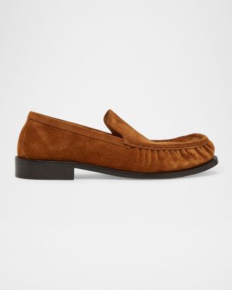 Dries Van Noten Men & apos;s Moc-Toe Leather Loafers