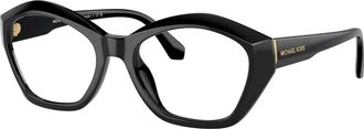 Michael Kors Seaside Eyeglasses - unisex - Brillen - Zwart - 53 MM - Accessoires