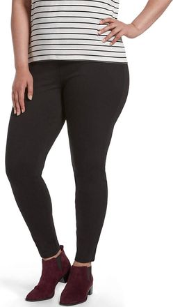 Hue Womens Ultra Soft High Waist Denim Leggings In Black