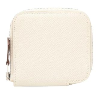 Herm&egrave;s Pre-owned Wallets, female, White, Size: ONE SIZE Pre-owned Zip Around Wallet