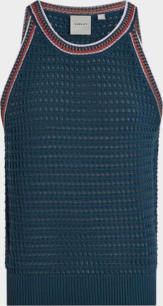 Varley Aberg Pointelle-Knit Tank Top
