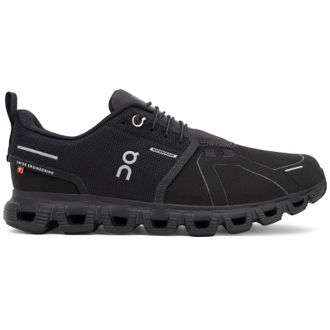On Cloud 6 WP Polyester Mens Running Trainers - Black Black - Size:UK 11.5