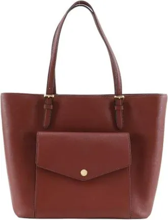 Michael Kors Pre-owned Tote Bags, female, Red, Size: ONE SIZE Pre-owned Leather Shoulder Bag
