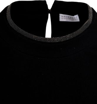 Brunello Cucinelli Womens T-Shirt Black T-Shirts & Jerseys
